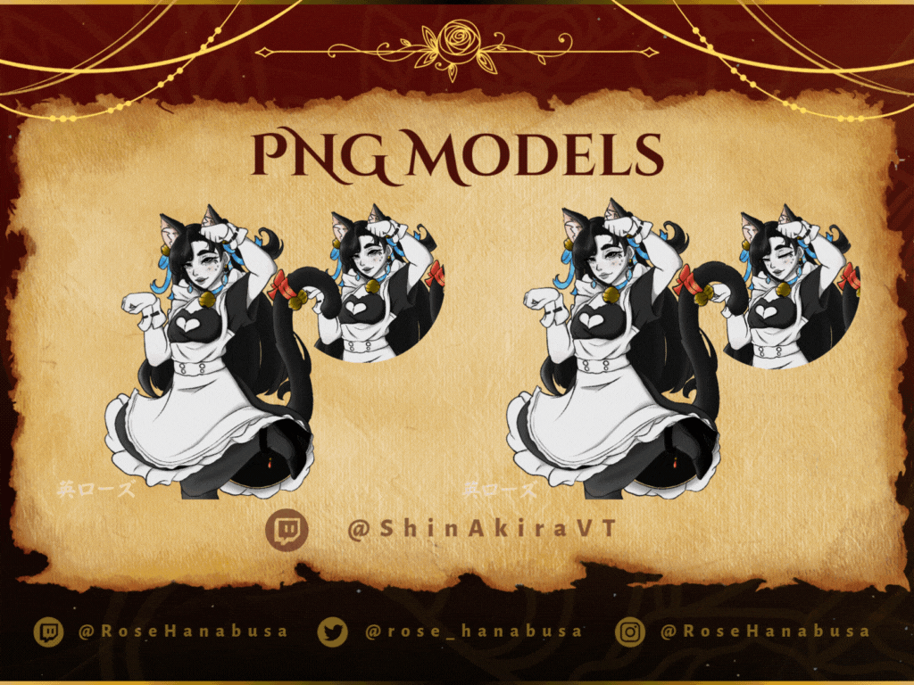 Shina Akira Cat Maid - Commission (2024)