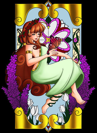 Art Nouveau x Stained Glass