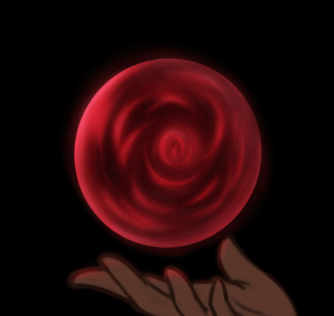 Rose orb animation