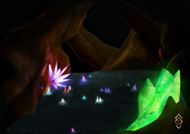 Environment Art - Ooga Caverns (2023)