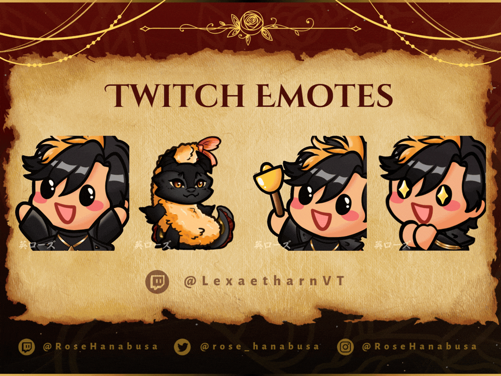 Lexaetharn Emotes - Commission (2026)