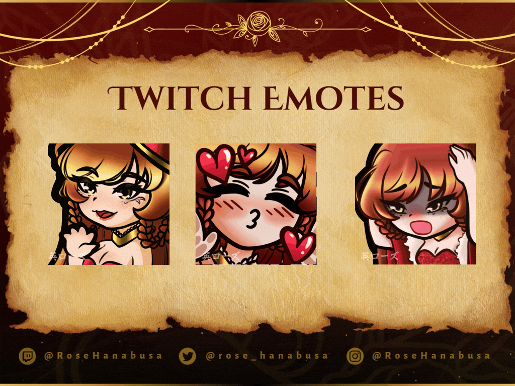 Pirate Rose Emotes B2 (2025)